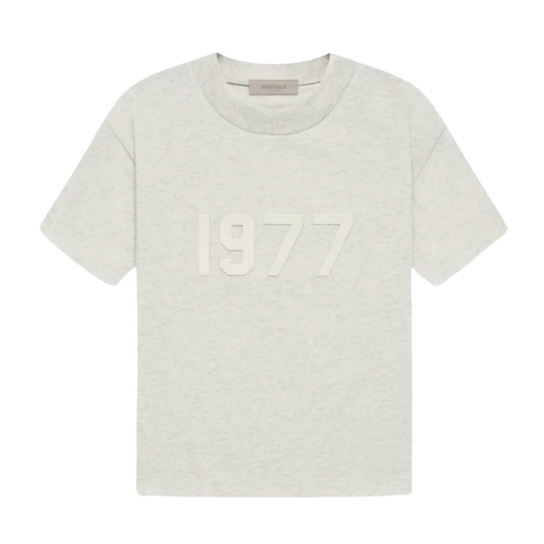 "ESSENTIALS" T-shirt Light Oatmeal 1977 (SS22)