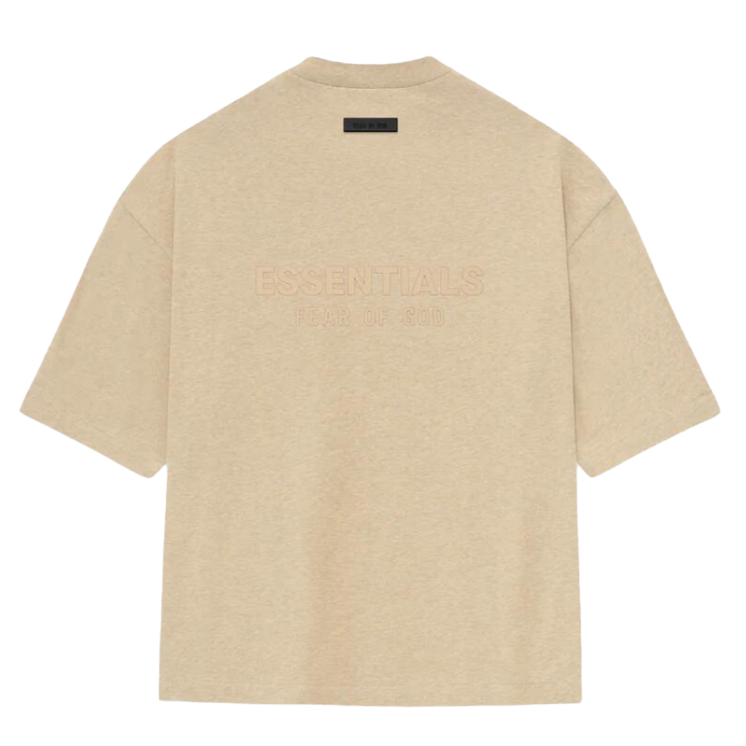 "ESSENTIALS" T-Shirt V-Neck Gold Heather (FW23)