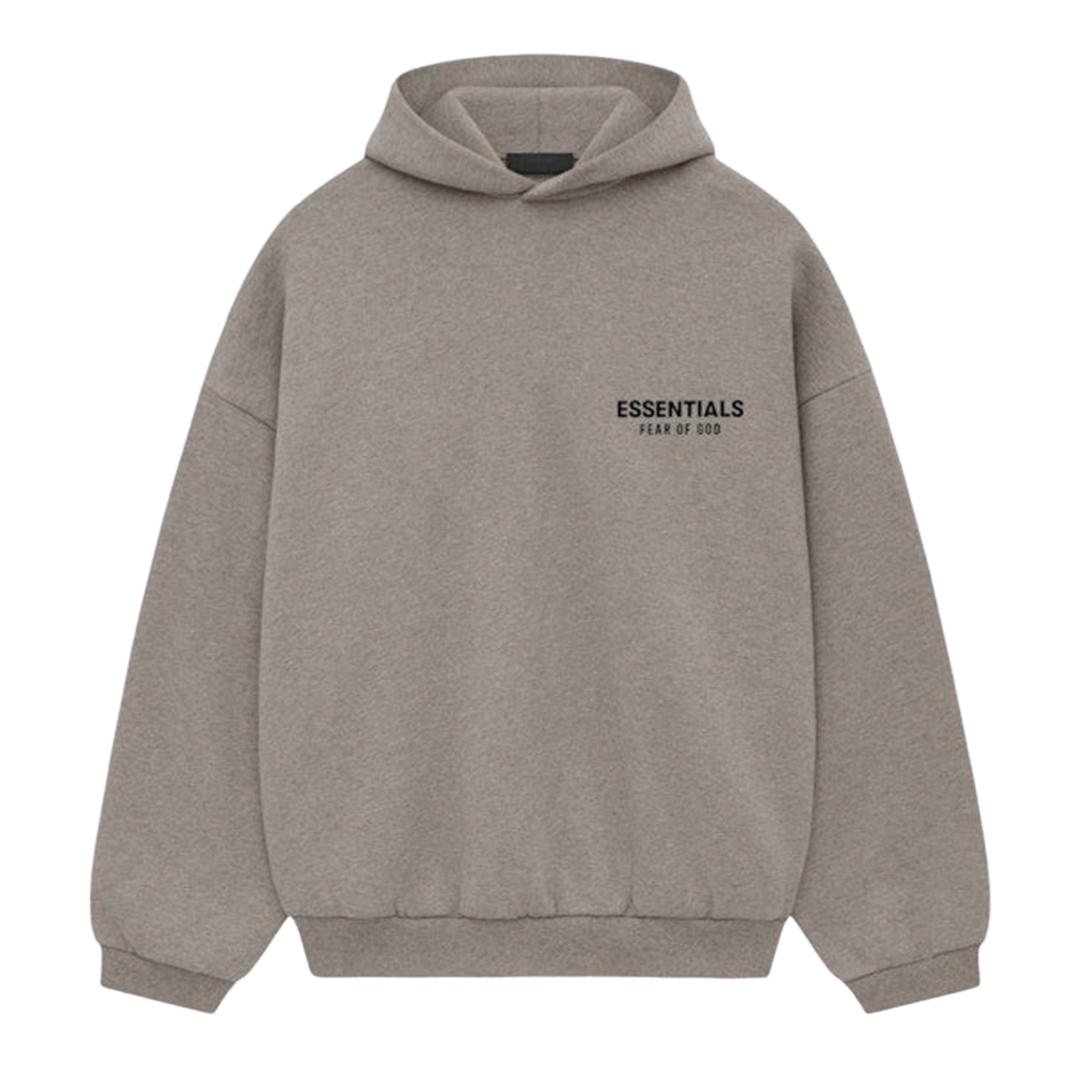 "ESSENTIALS" Hoodie Holiday Heather Grey (FW24)