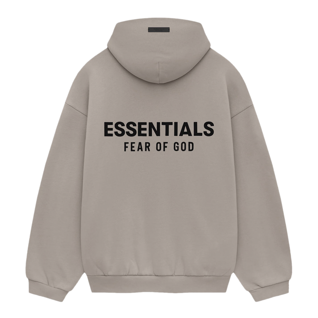 "ESSENTIALS" Hoodie Holiday Heather Grey (FW24)