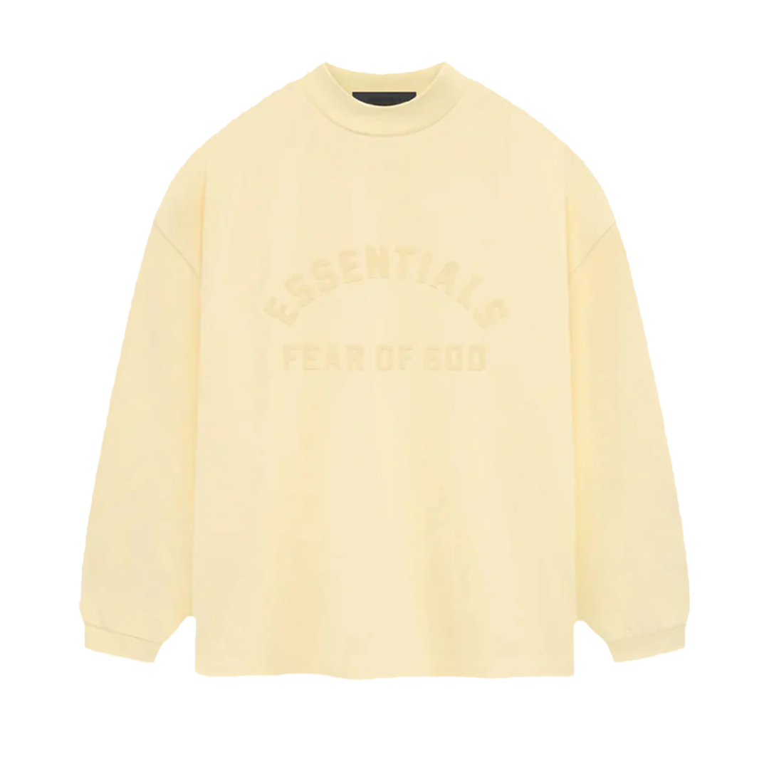 "ESSENTIALS" Long Sleeve Garden Yellow (SS24)