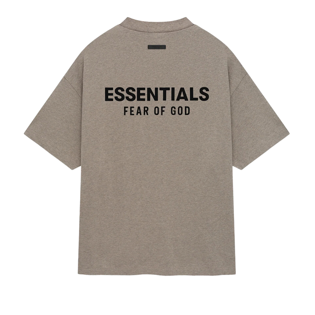 "ESSENTIALS" T-shirt Holiday Heather Grey (FW24)