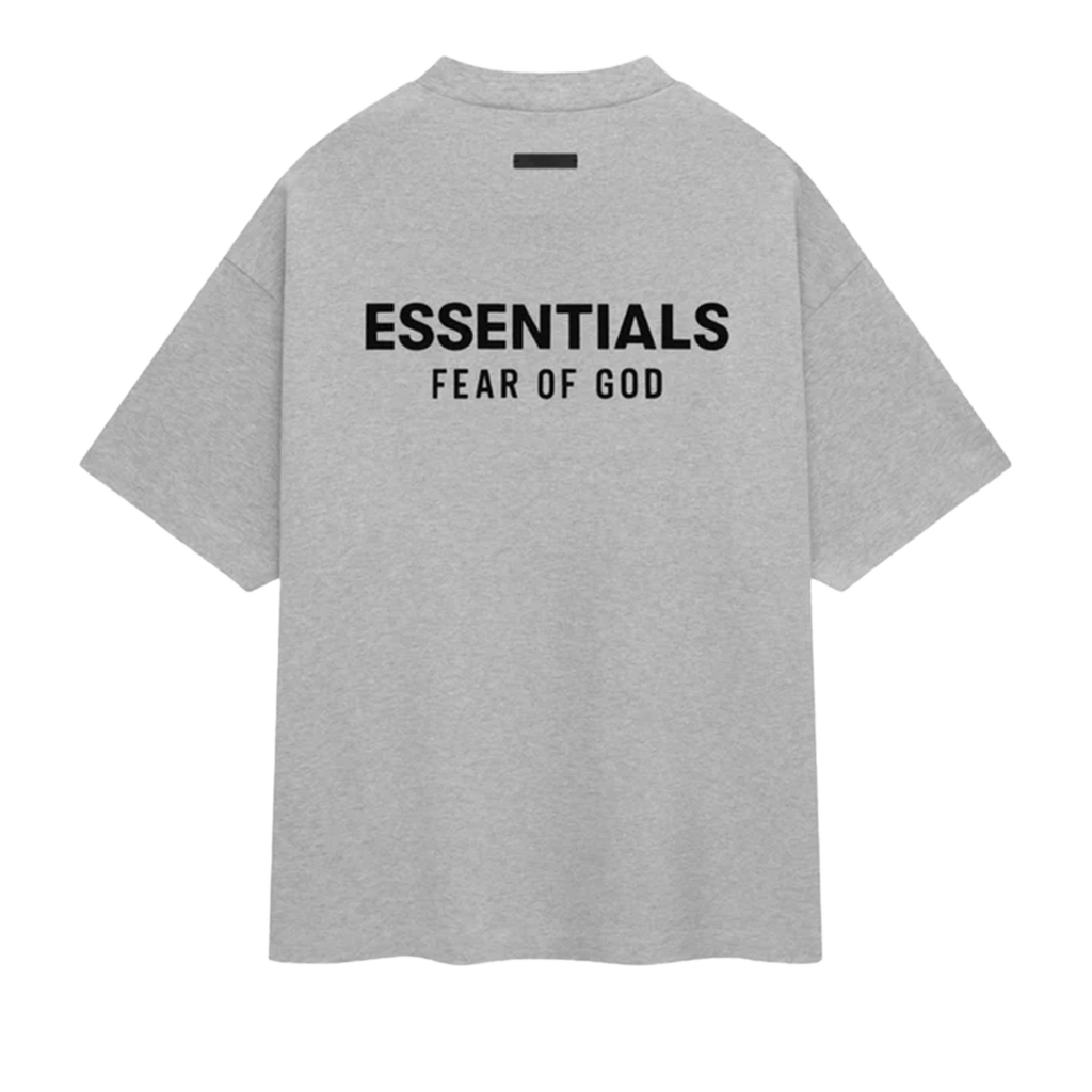 "ESSENTIALS" T-shirt Holiday Light Heather Grey (FW24)
