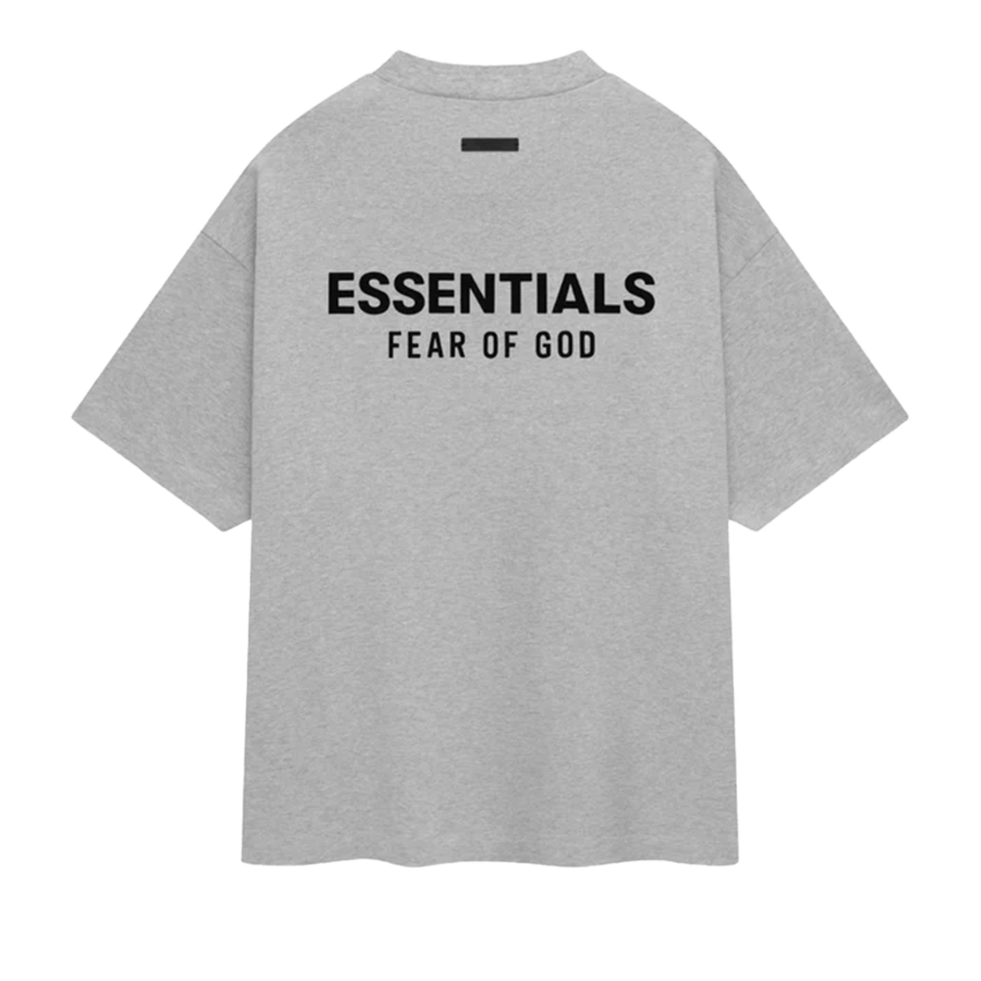 "ESSENTIALS" T-shirt Holiday Light Heather Grey (FW24)