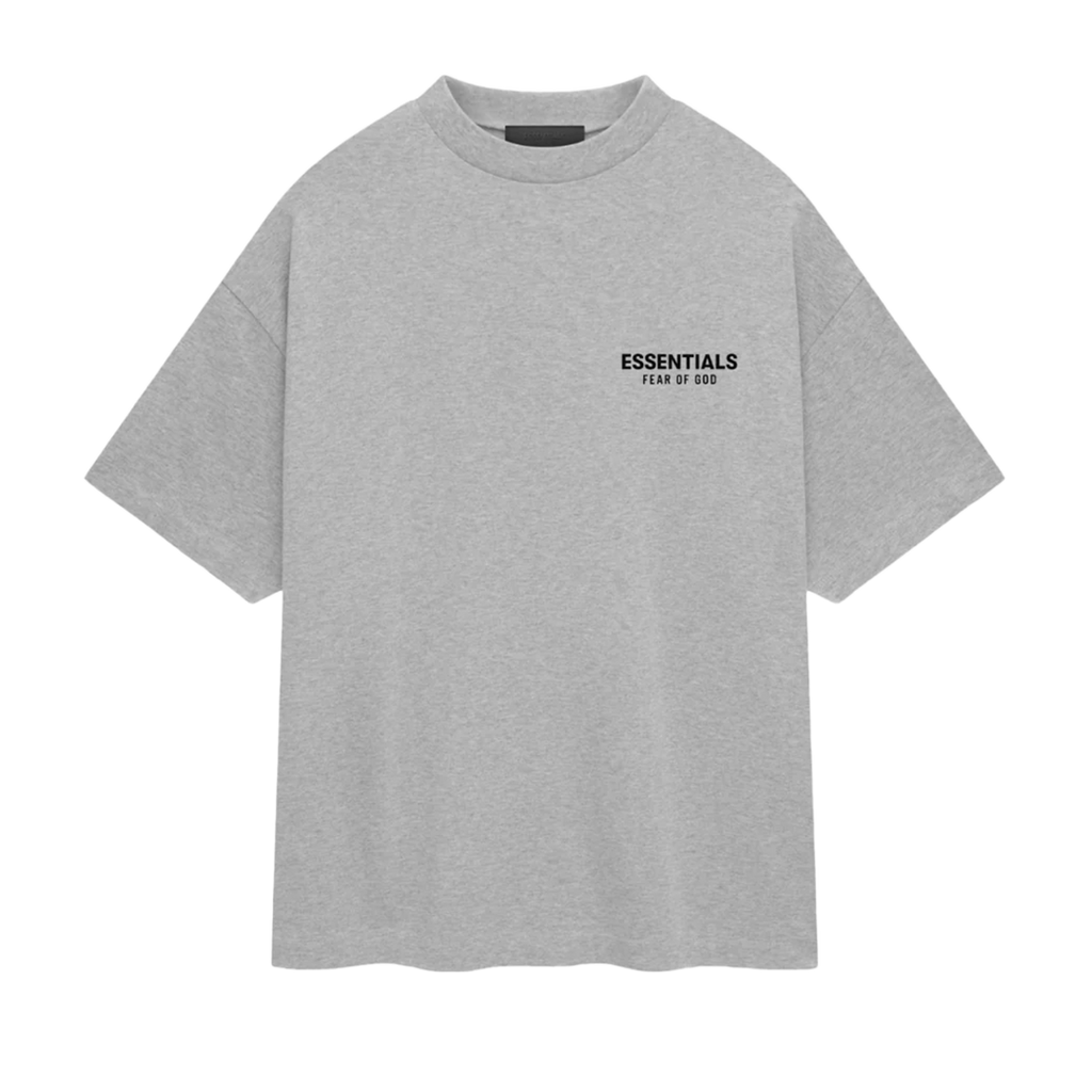 "ESSENTIALS" T-shirt Holiday Light Heather Grey (FW24)