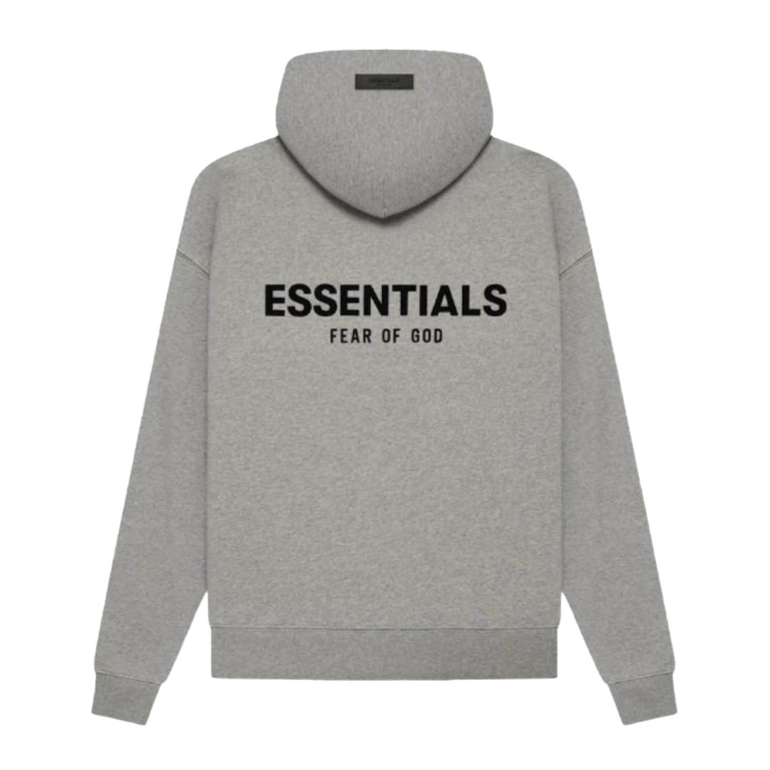"ESSENTIALS" Hoodie Dark Oatmeal (SS22)