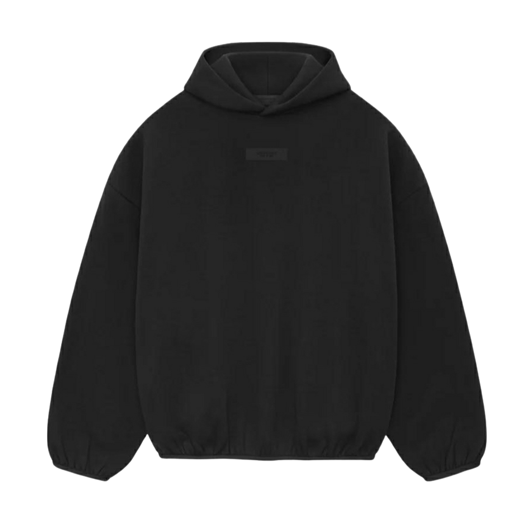 "ESSENTIALS" Hoodie BLACK (S/S) (SS24)