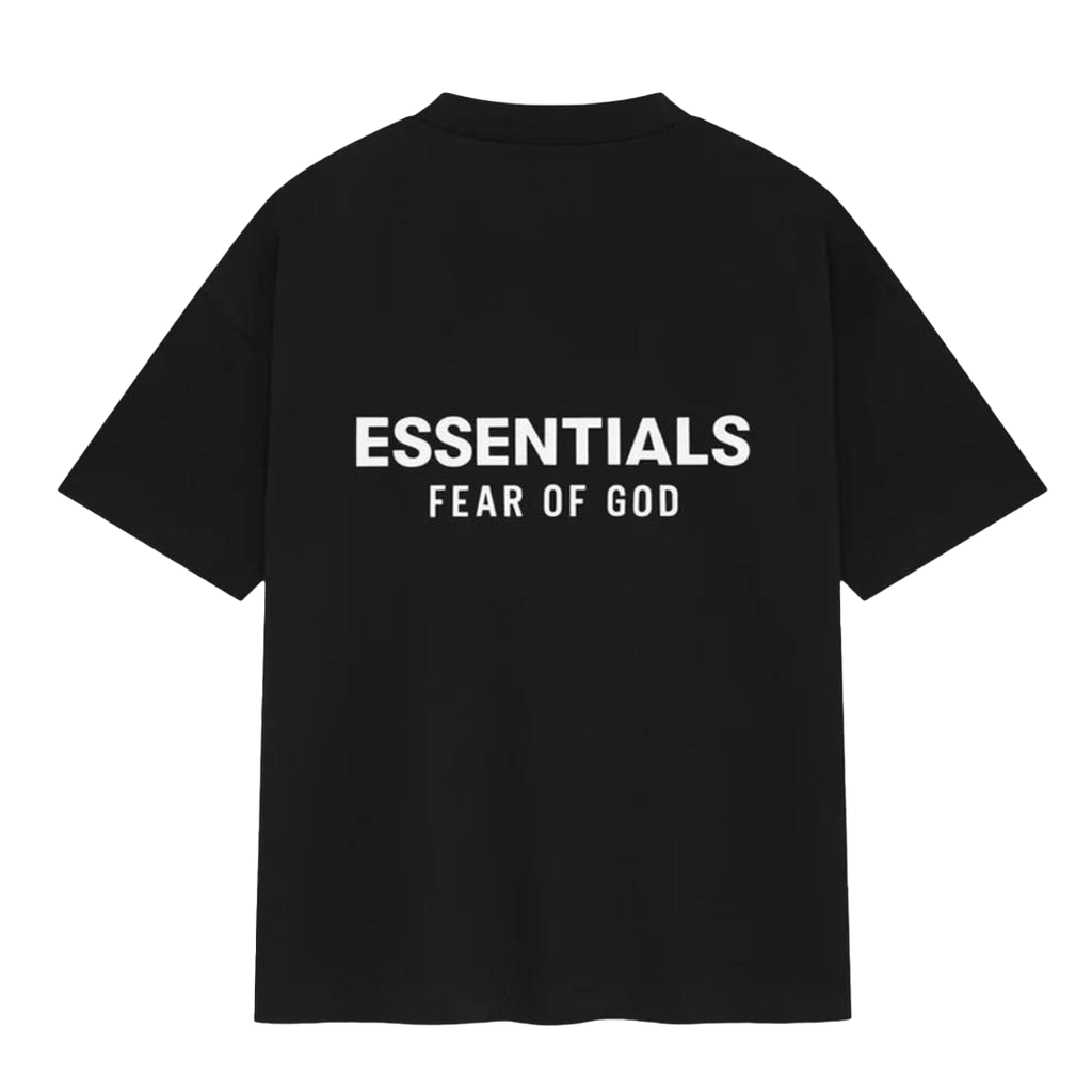 "ESSENTIALS" T-shirt Classic Collection Jet Black (SS25)