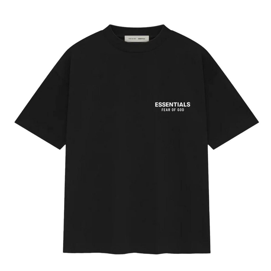 "ESSENTIALS" T-shirt Classic Collection Jet Black (SS25)