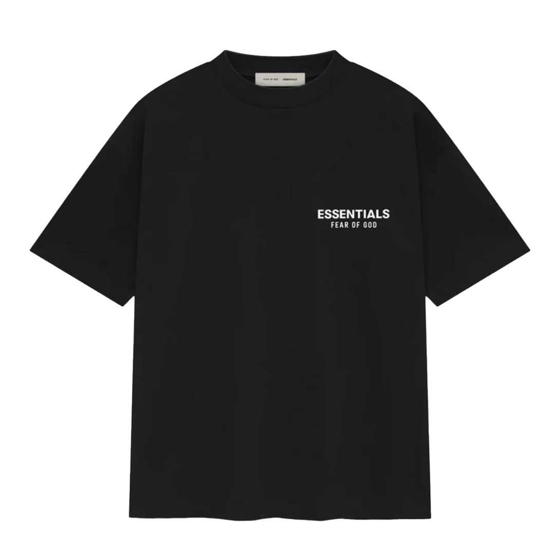 "ESSENTIALS" T-shirt Classic Collection Jet Black (SS25)