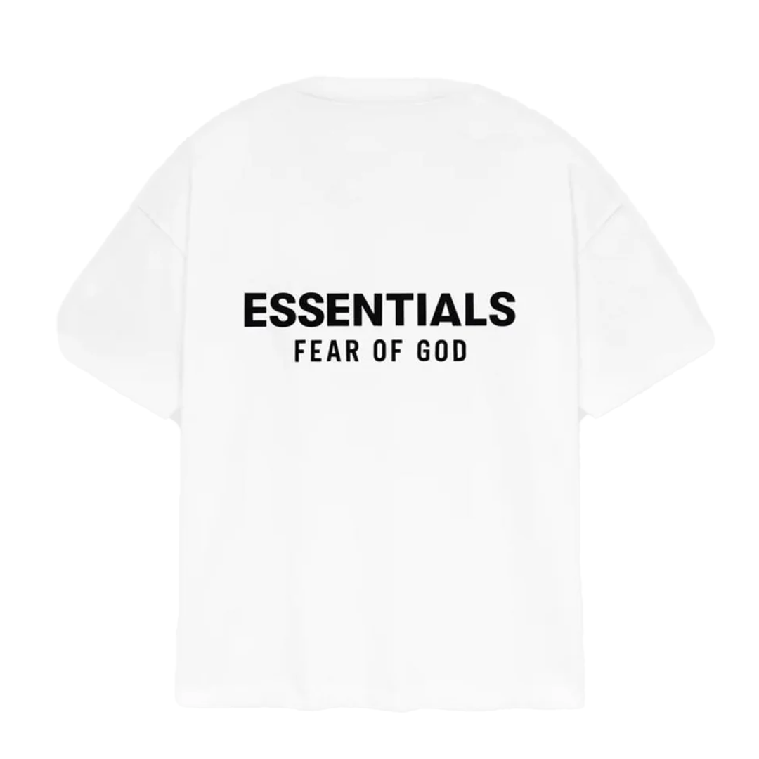 "ESSENTIALS" T-shirt Classic Collection Bright White (SS25)