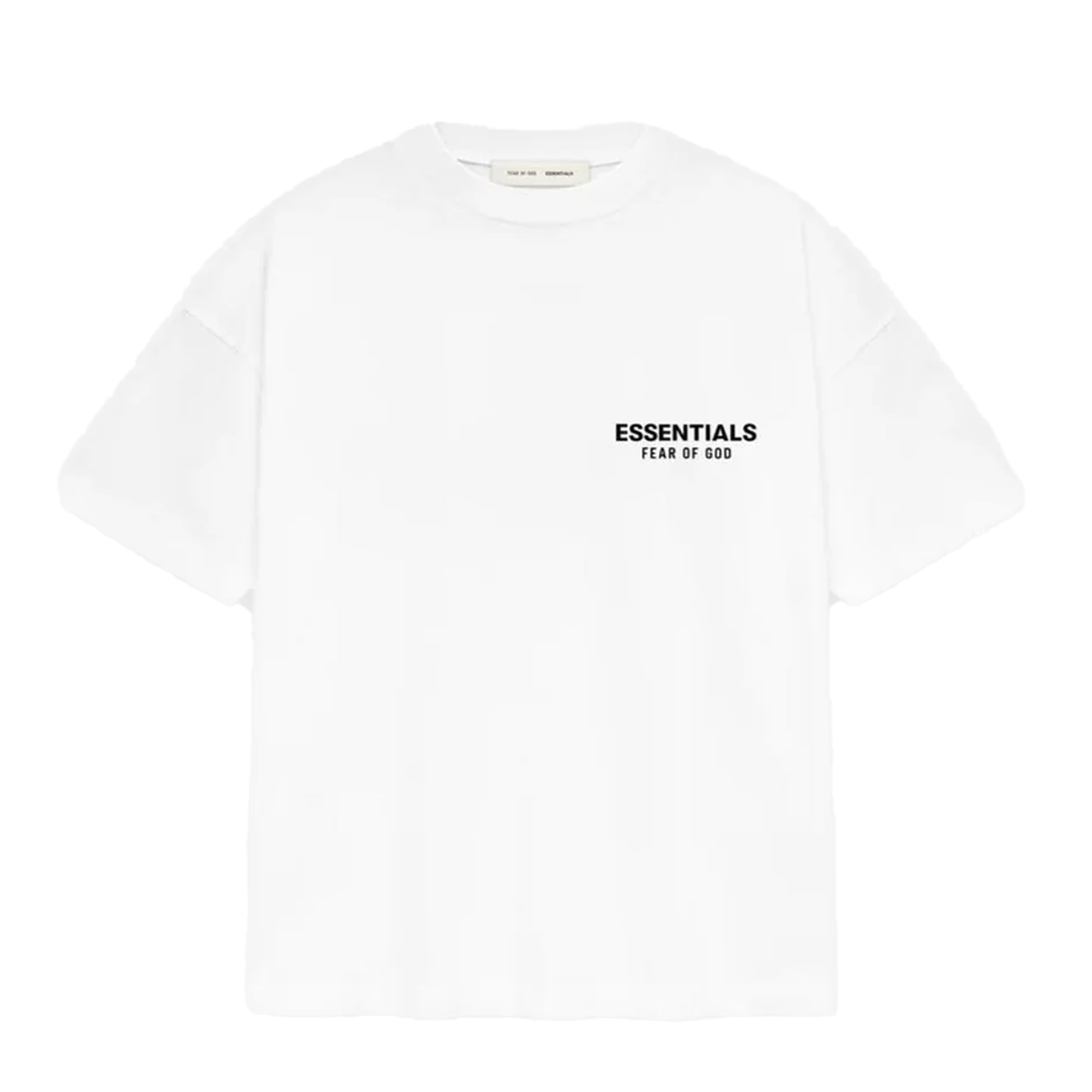 "ESSENTIALS" T-shirt Classic Collection Bright White (SS25)